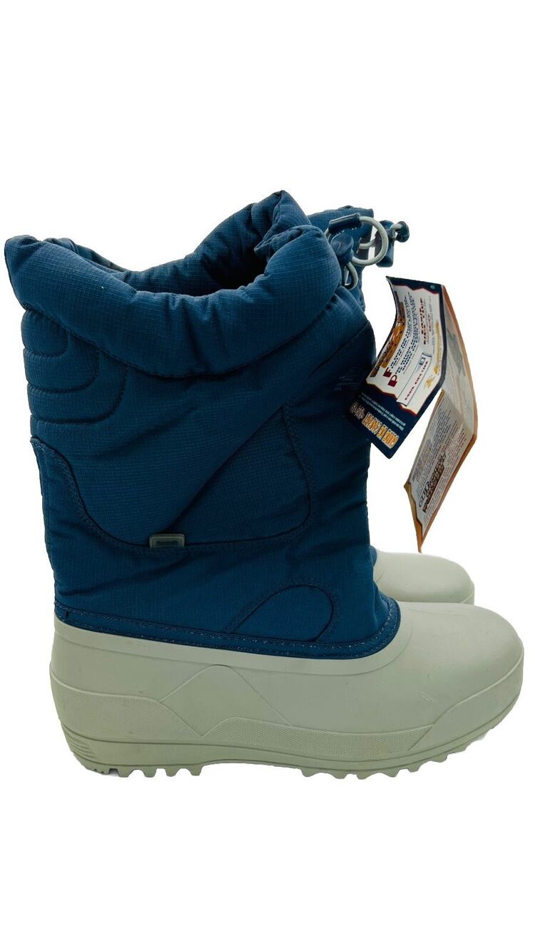 NEW Kamik Snow Boots Weather Insulated Blue Grey Women's Size 9- Waterproof